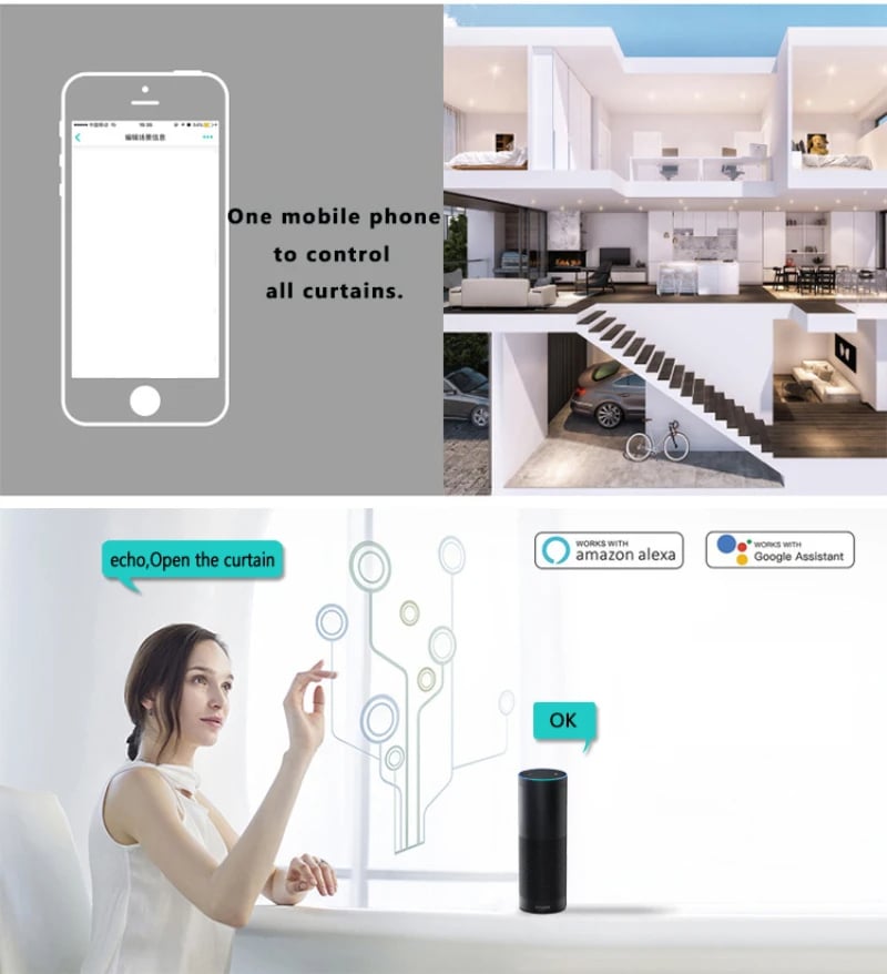 Interruttore Intelligente Tuya Zigbee 1/2/3 Gang &ndash; Pannello A Parete Per Casa Smart, Bianco/grigio